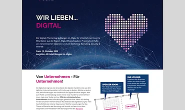 StartDigital Veranstaltungsreihe, Referenz von edesign