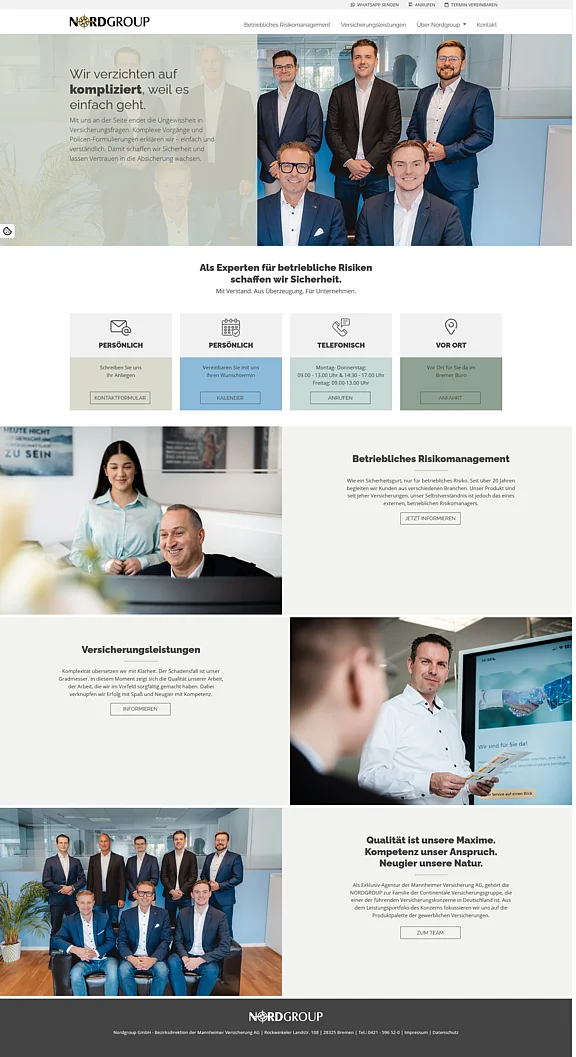 Logo Nordgroup, Referenz von edesign