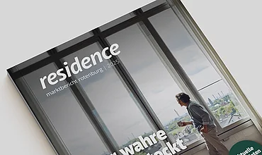 Website Residence, Referenz von edesign