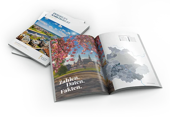 Aufgeschlagenes Kundenmagazin, Referenz von edesign