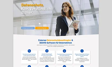 Website MProtect365, Referenz von edesign