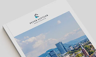 Immobilien-Marktbericht für Sattler Immobilien, Titelansicht