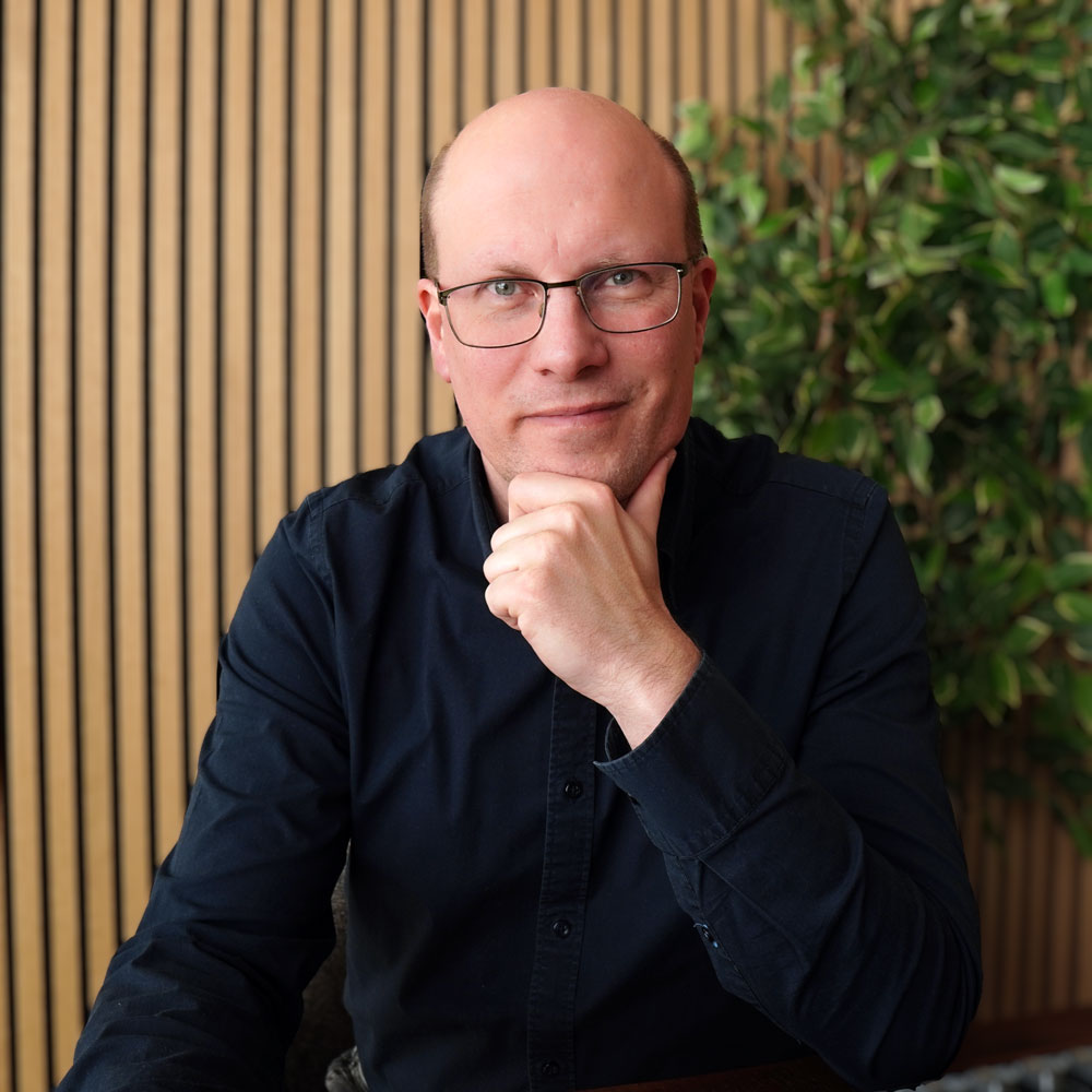 Marcus Eberlei, Inhaber der edesign Werbeagentur in Wangen im Allgäu